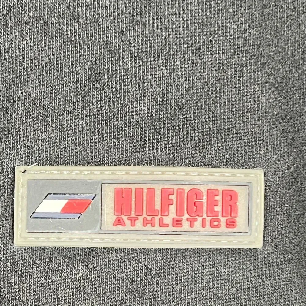 Vintage 90’s Tommy Hilfiger Athletics Sweatshirt Black Men's XL 085 Embroidered